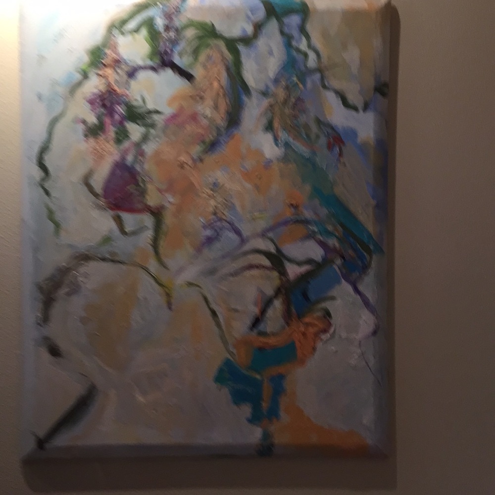 Acrylic painting